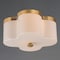 Maxim Lighting Clover 2-Light Flush Mount, Natural Aged Brass 12240WTNAB - alternate 2